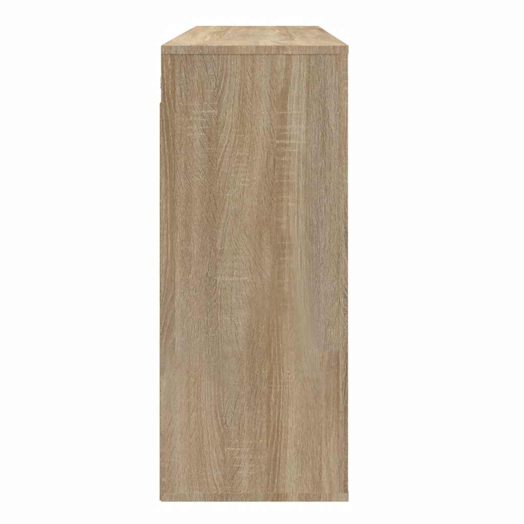 vidaXL Szafka ścienna, dąb sonoma, 80x33x80cm, materiał drewnopochodny