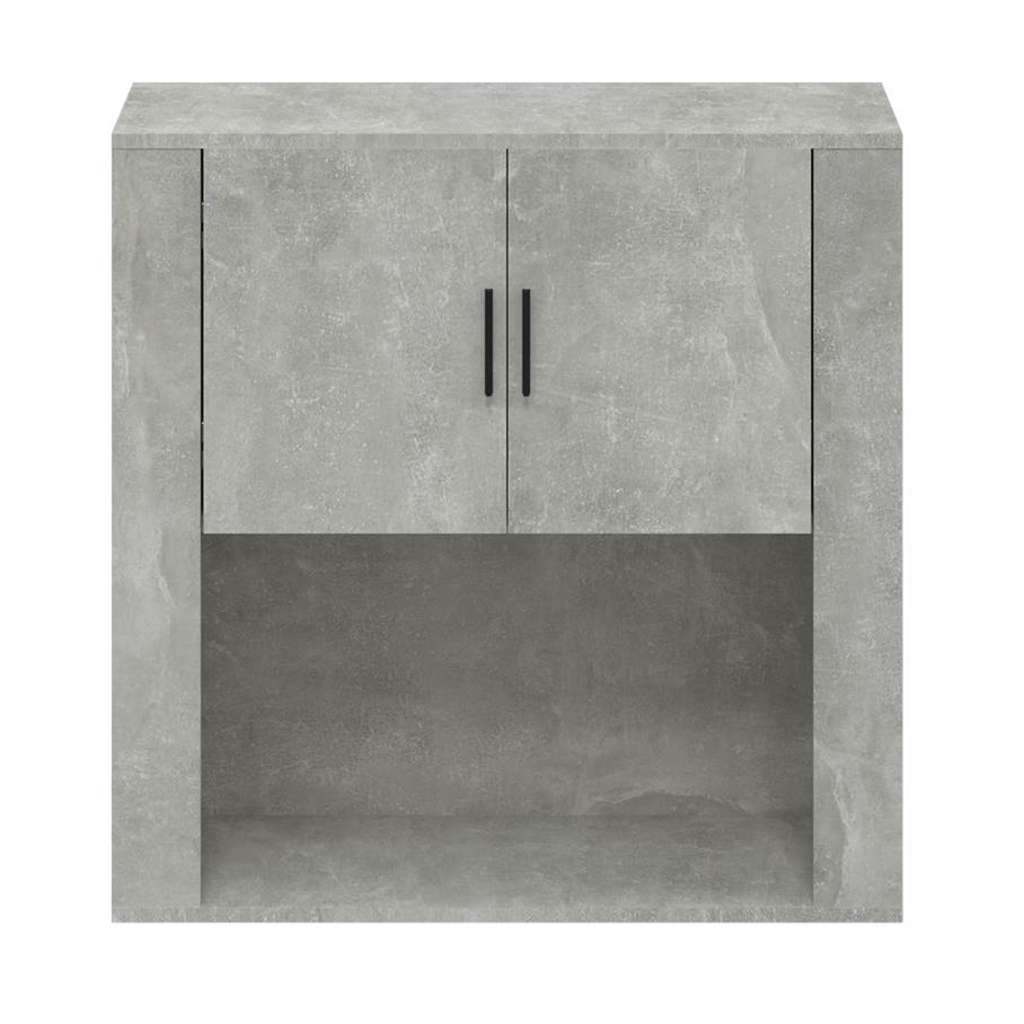 vidaXL Szafka wisząca, betonowa szarość, 80x33x80 cm