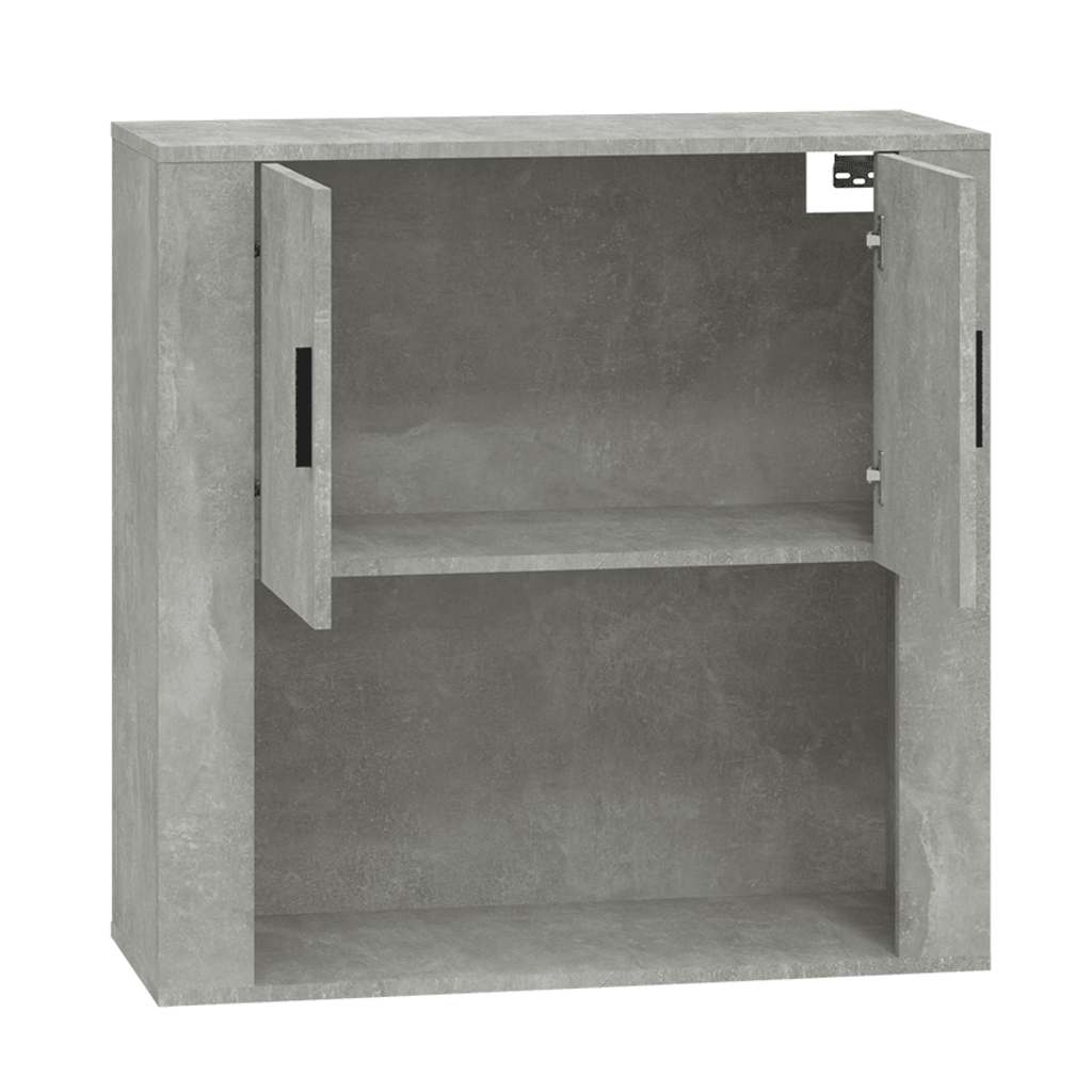 vidaXL Szafka wisząca, betonowa szarość, 80x33x80 cm