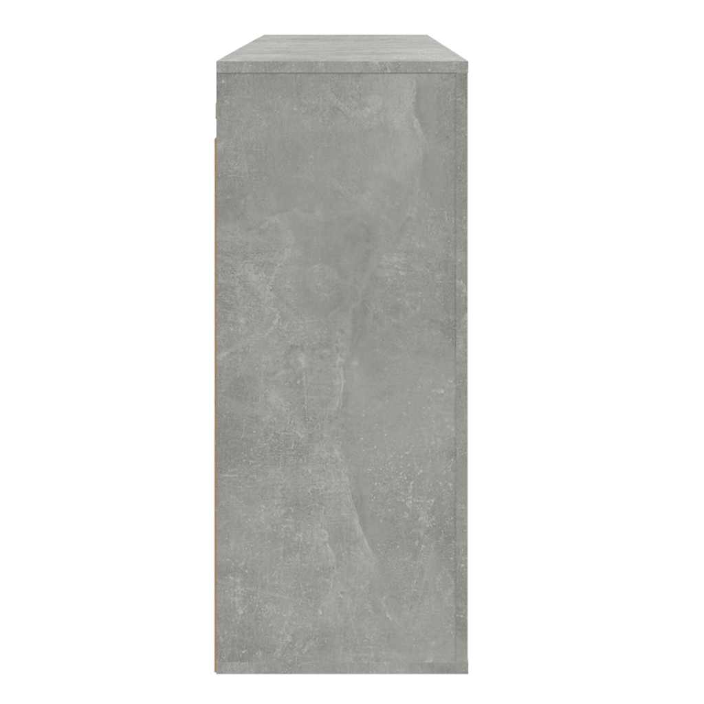vidaXL Szafka wisząca, betonowa szarość, 80x33x80 cm