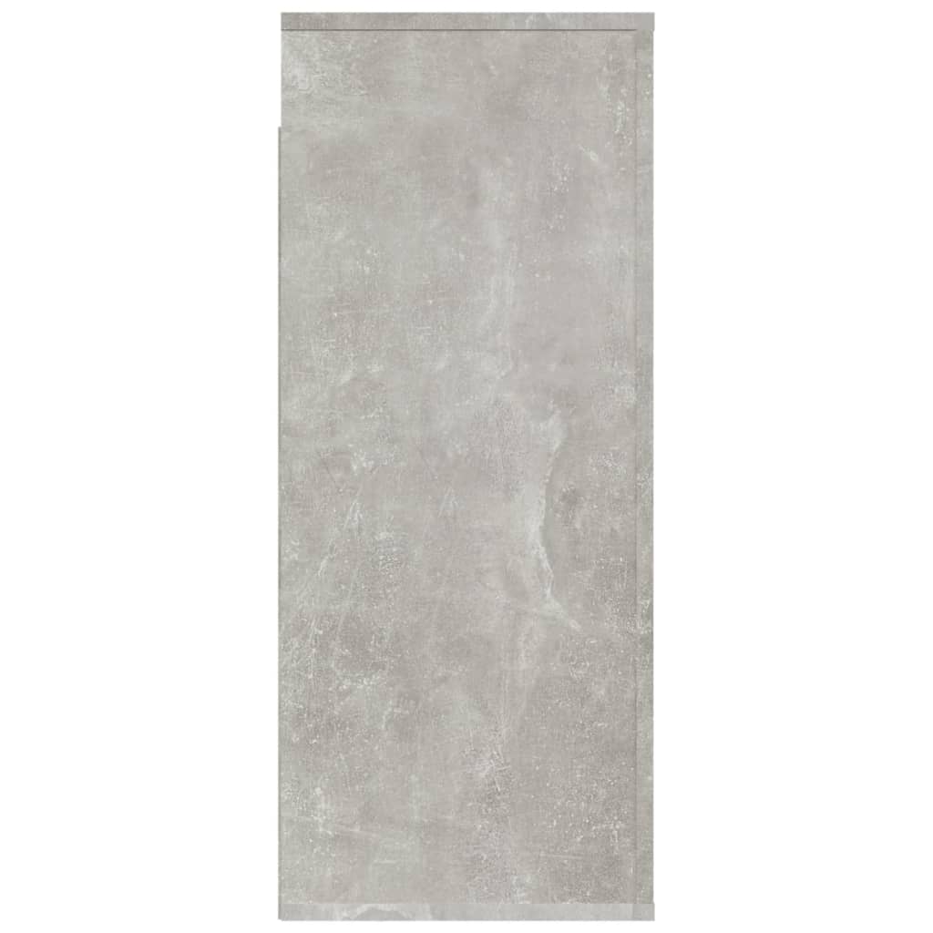vidaXL Szafka wisząca, betonowa szarość, 80x33x80 cm