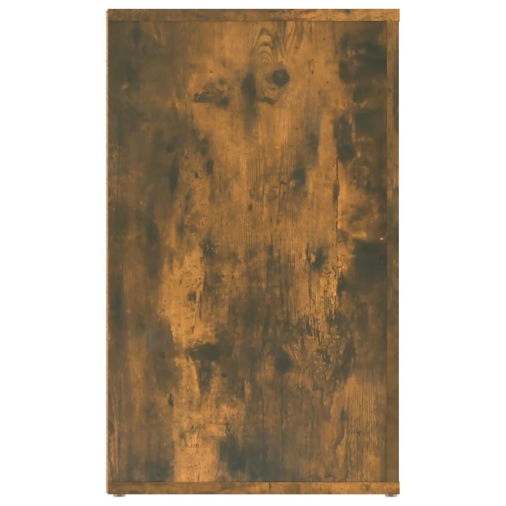 vidaXL Szafka nocna, przydymiony dąb, 50x36x60 cm