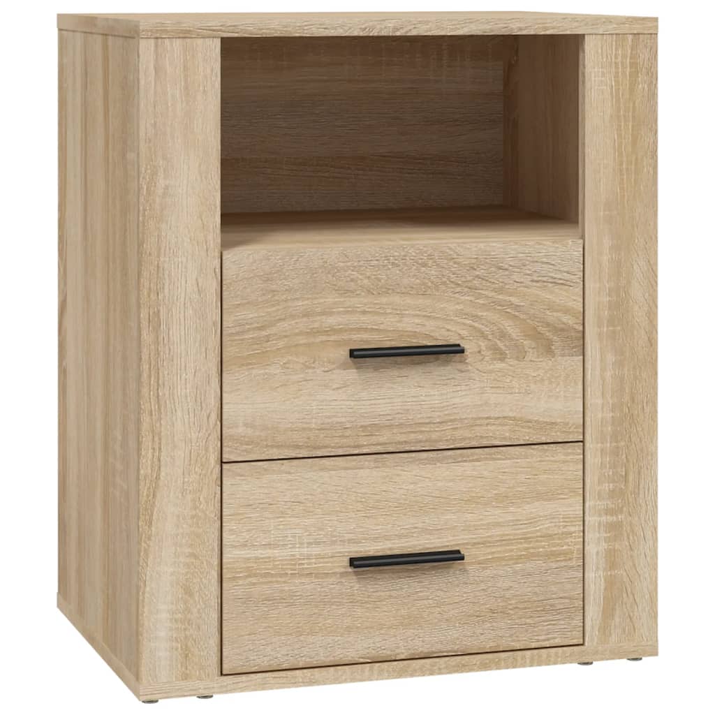 vidaXL Szafka nocna, dąb sonoma, 50x36x60 cm, materiał drewnopochodny