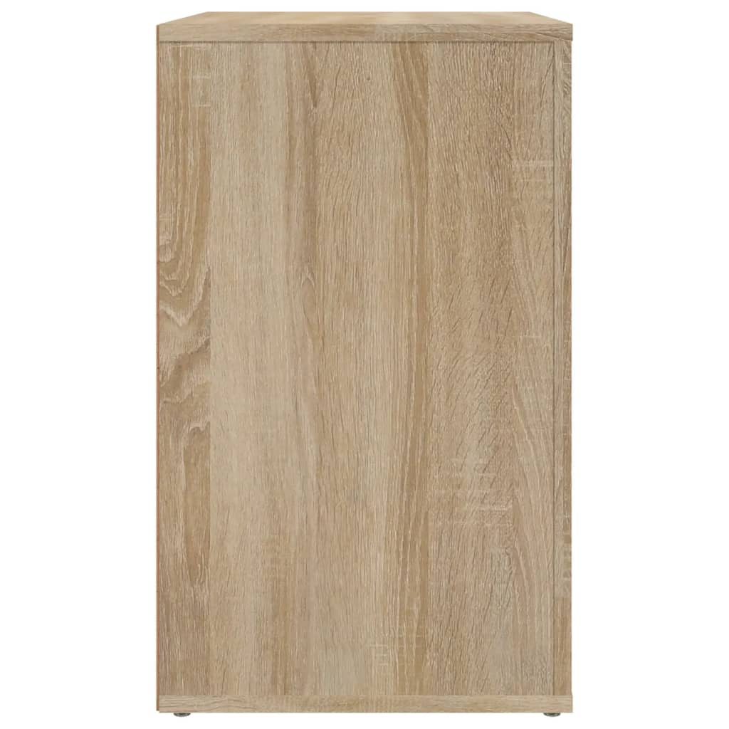 vidaXL Szafka nocna, dąb sonoma, 50x36x60 cm, materiał drewnopochodny