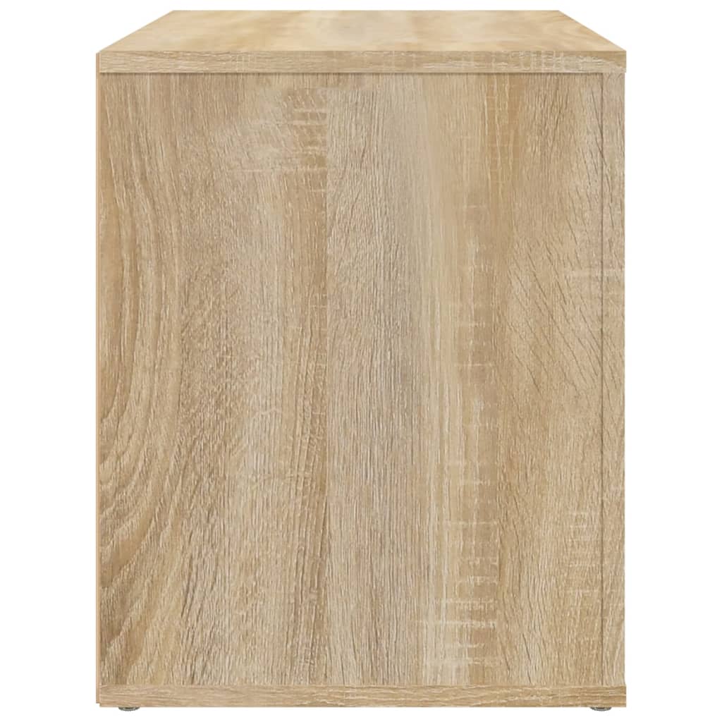 vidaXL Szafka nocna, dąb sonoma, 60x36x45 cm, materiał drewnopochodny