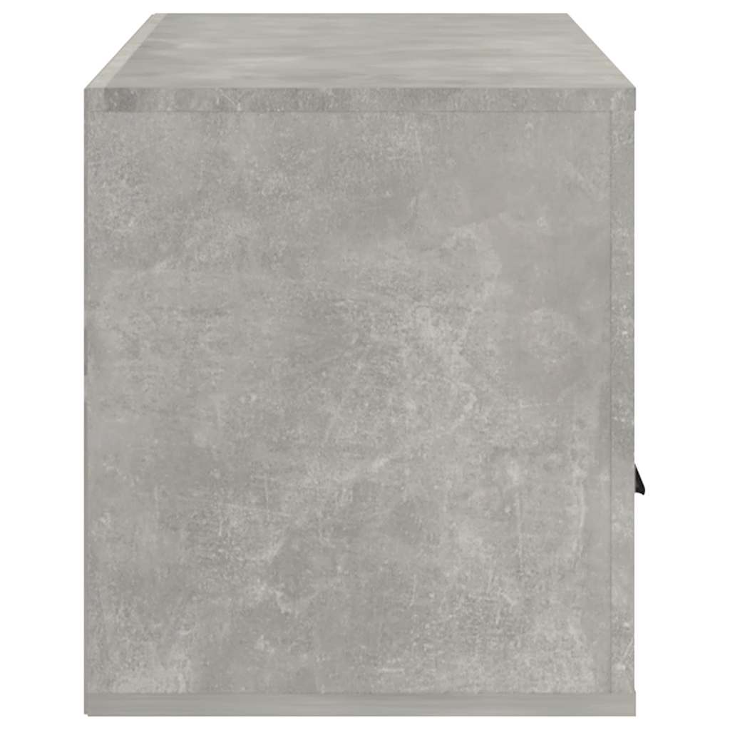 vidaXL Szafka pod TV, szarość betonu, 100x35x40 cm