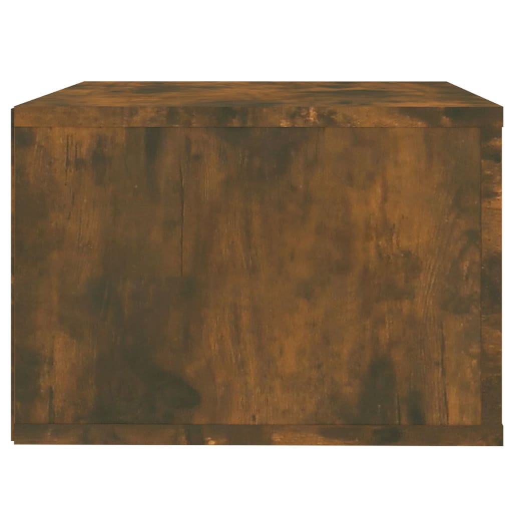 vidaXL Wisząca szafka nocna, przydymiony dąb, 50x36x25 cm