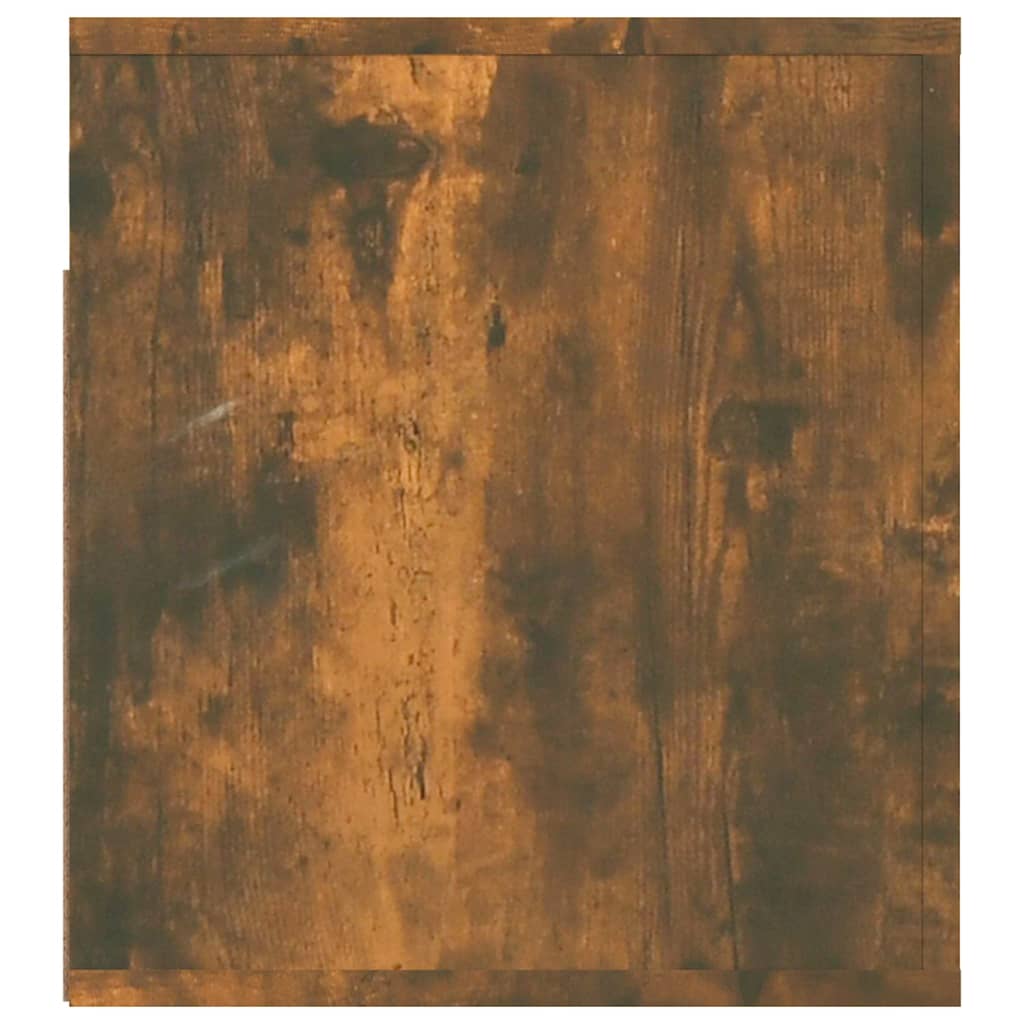 vidaXL Wisząca szafka nocna, przydymiony dąb, 50x36x40 cm