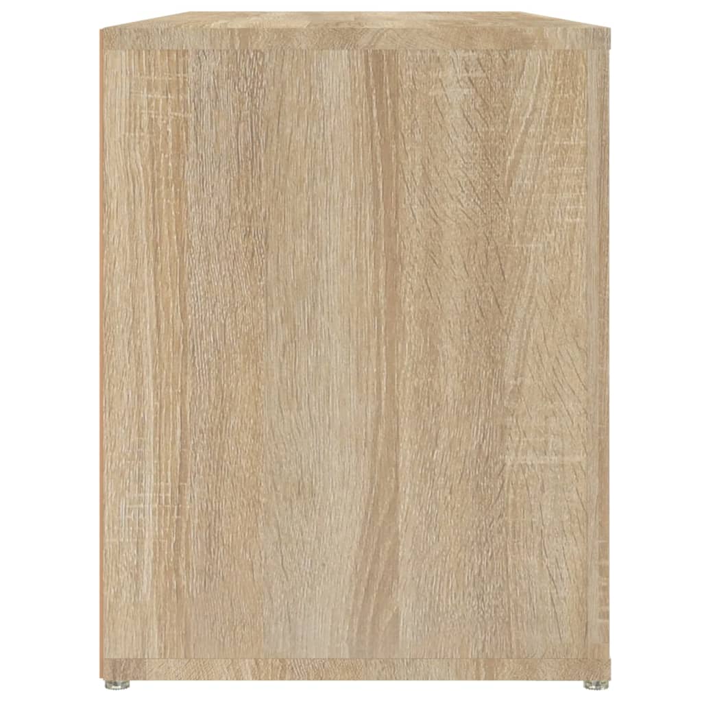 vidaXL Półka na buty, dąb sonoma, 100x35x45cm, materiał drewnopochodny