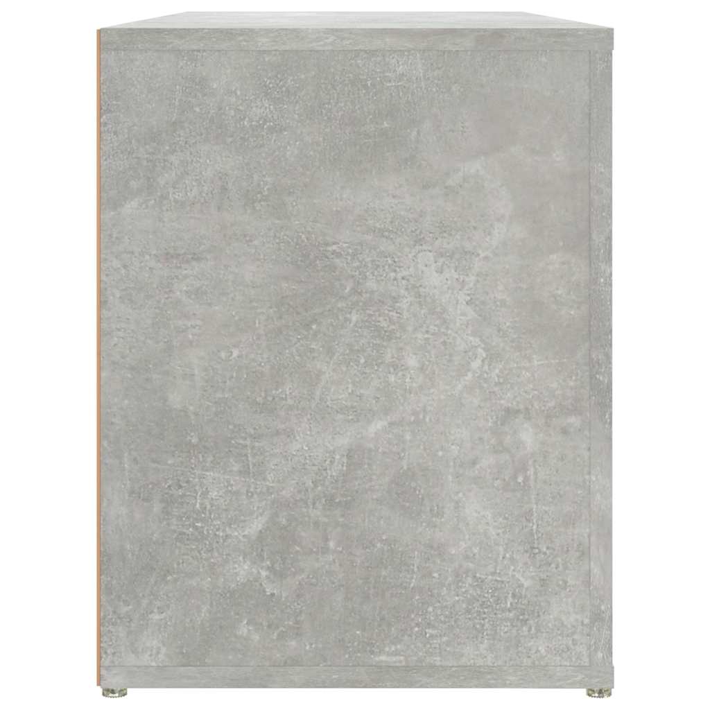 vidaXL Półka na buty, betonowa szarość, 100x35x45 cm