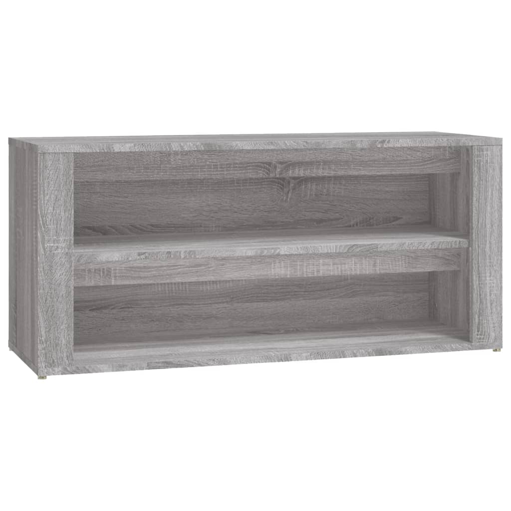 vidaXL Szafka na buty, szary dąb sonoma, 100x35x45 cm