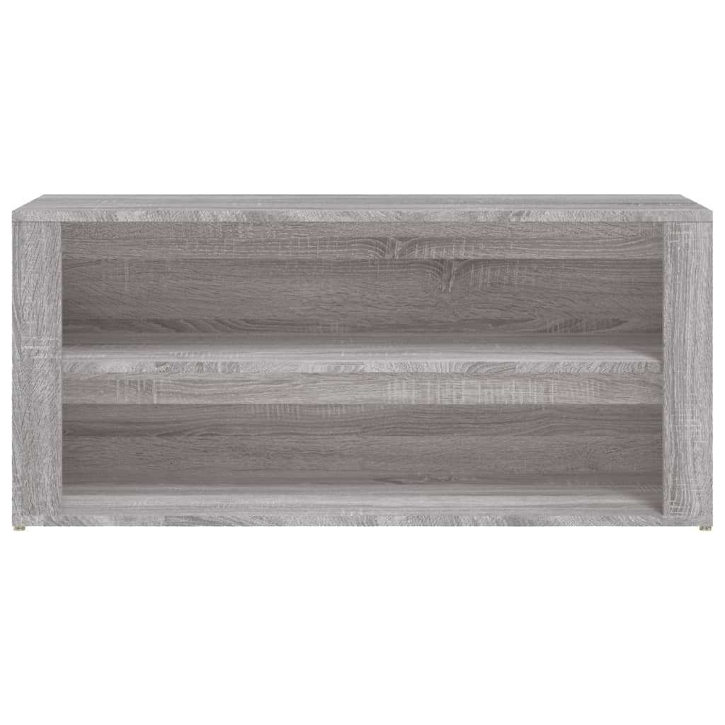 vidaXL Szafka na buty, szary dąb sonoma, 100x35x45 cm