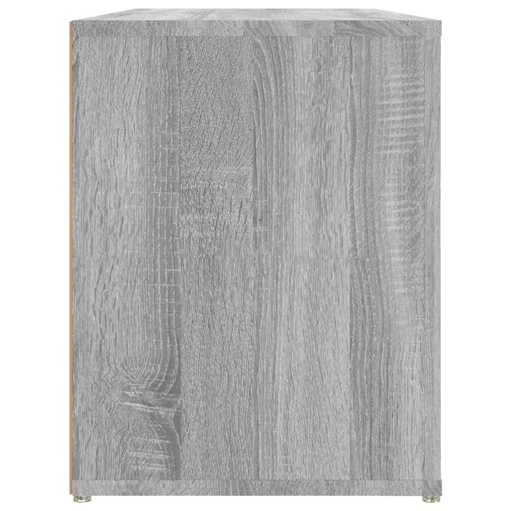 vidaXL Szafka na buty, szary dąb sonoma, 100x35x45 cm