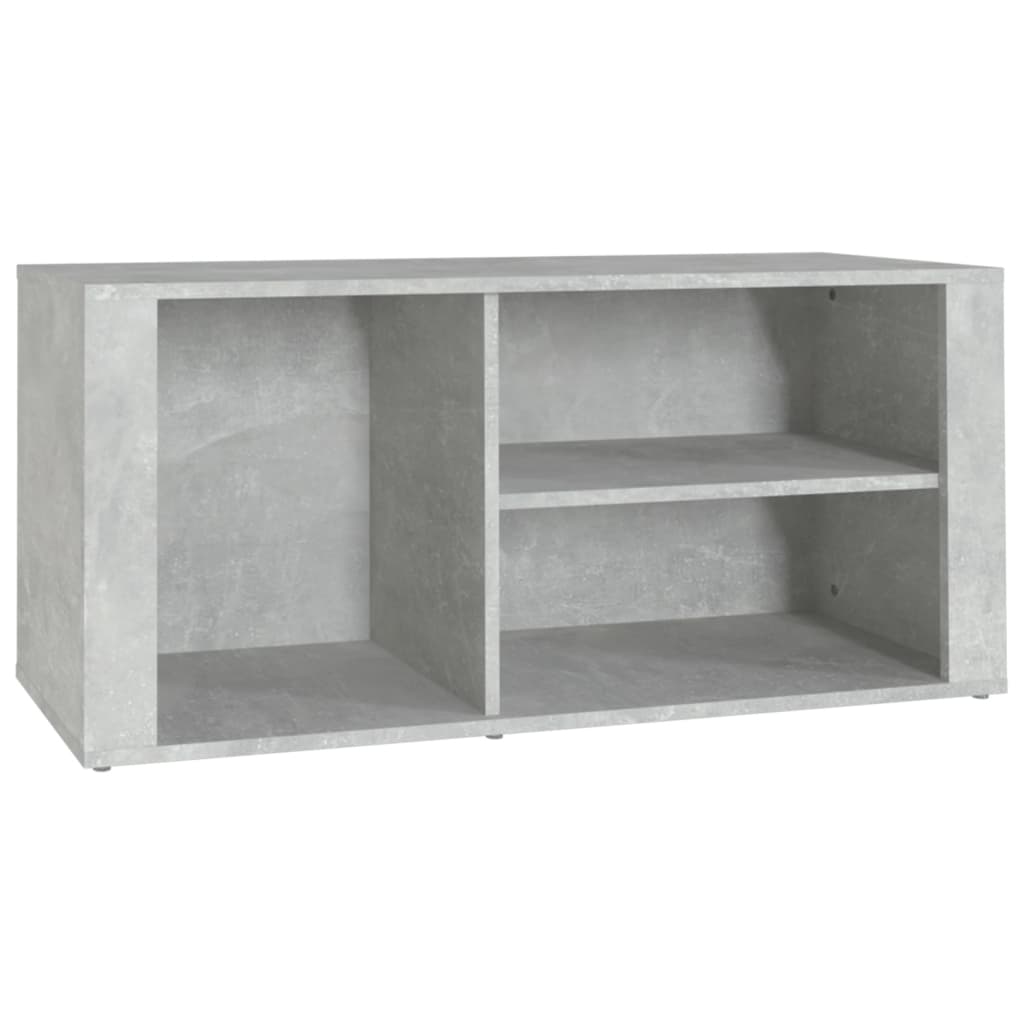 vidaXL Szafka na buty, szarość betonu, 100x35x45 cm