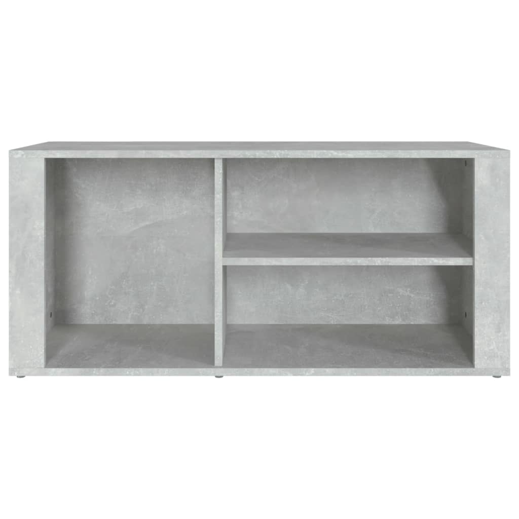 vidaXL Szafka na buty, szarość betonu, 100x35x45 cm