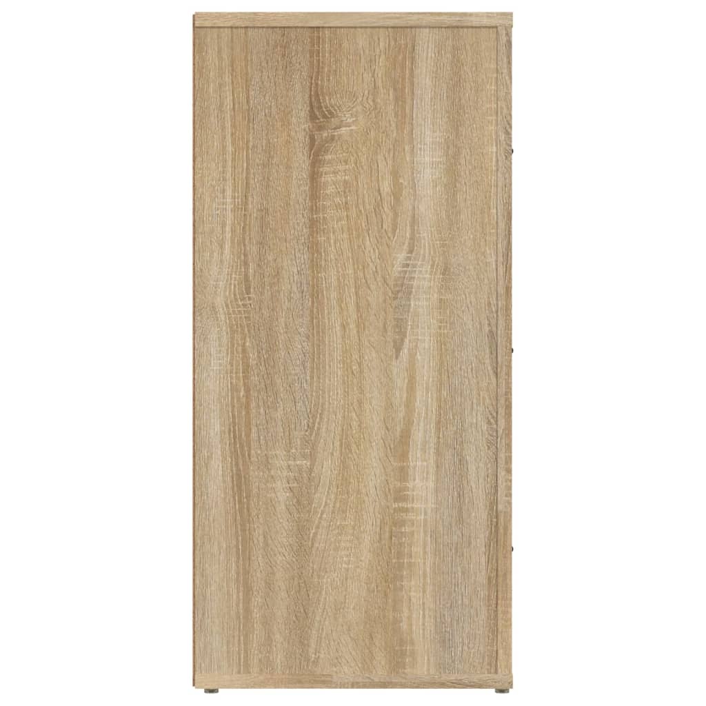 vidaXL Szafka, dąb sonoma, 40x33x70 cm, materiał drewnopochodny