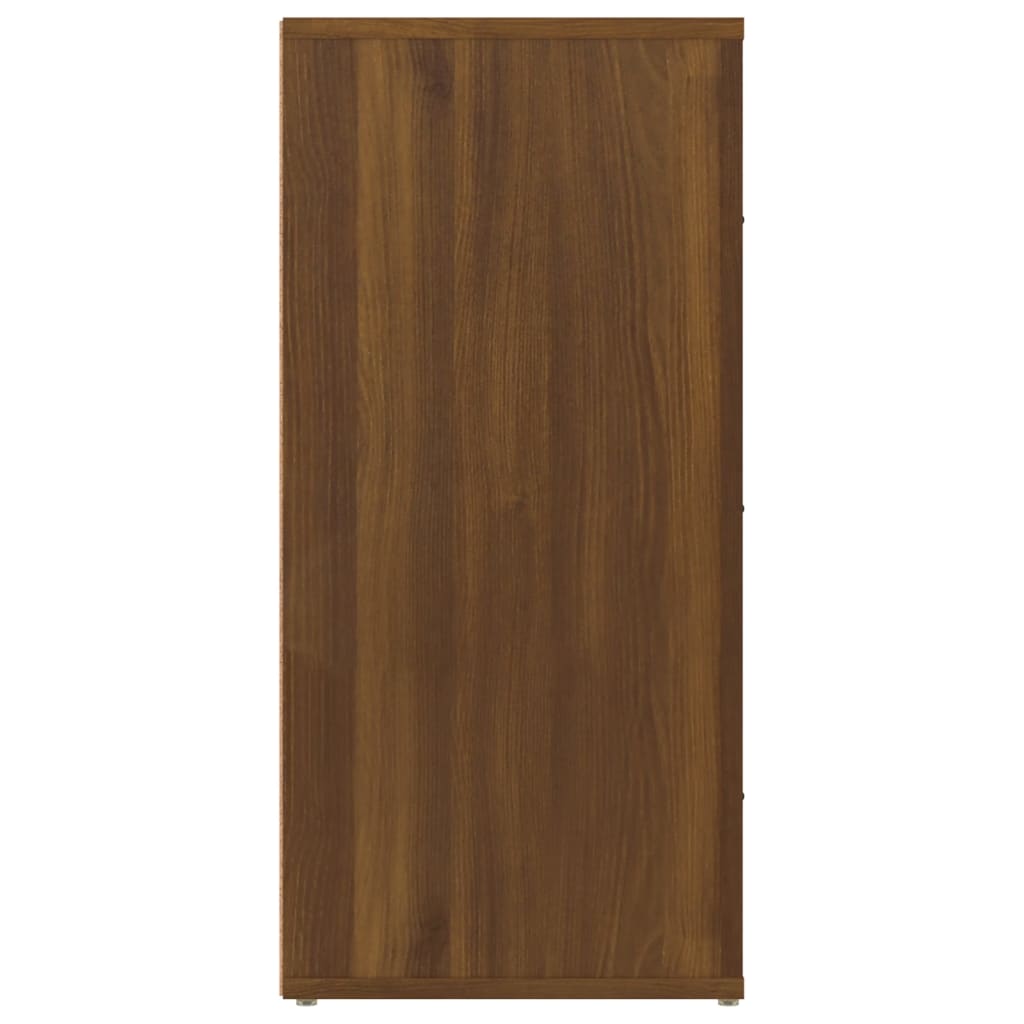 vidaXL Szafka, brązowy dąb, 40x33x70 cm, materiał drewnopochodny