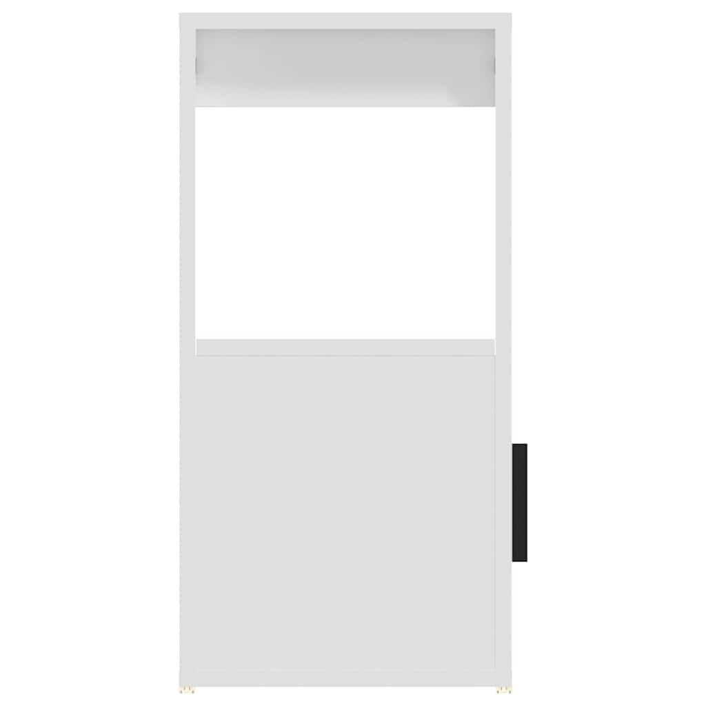 vidaXL Komoda, biała, 80x30x60 cm, materiał drewnopochodny