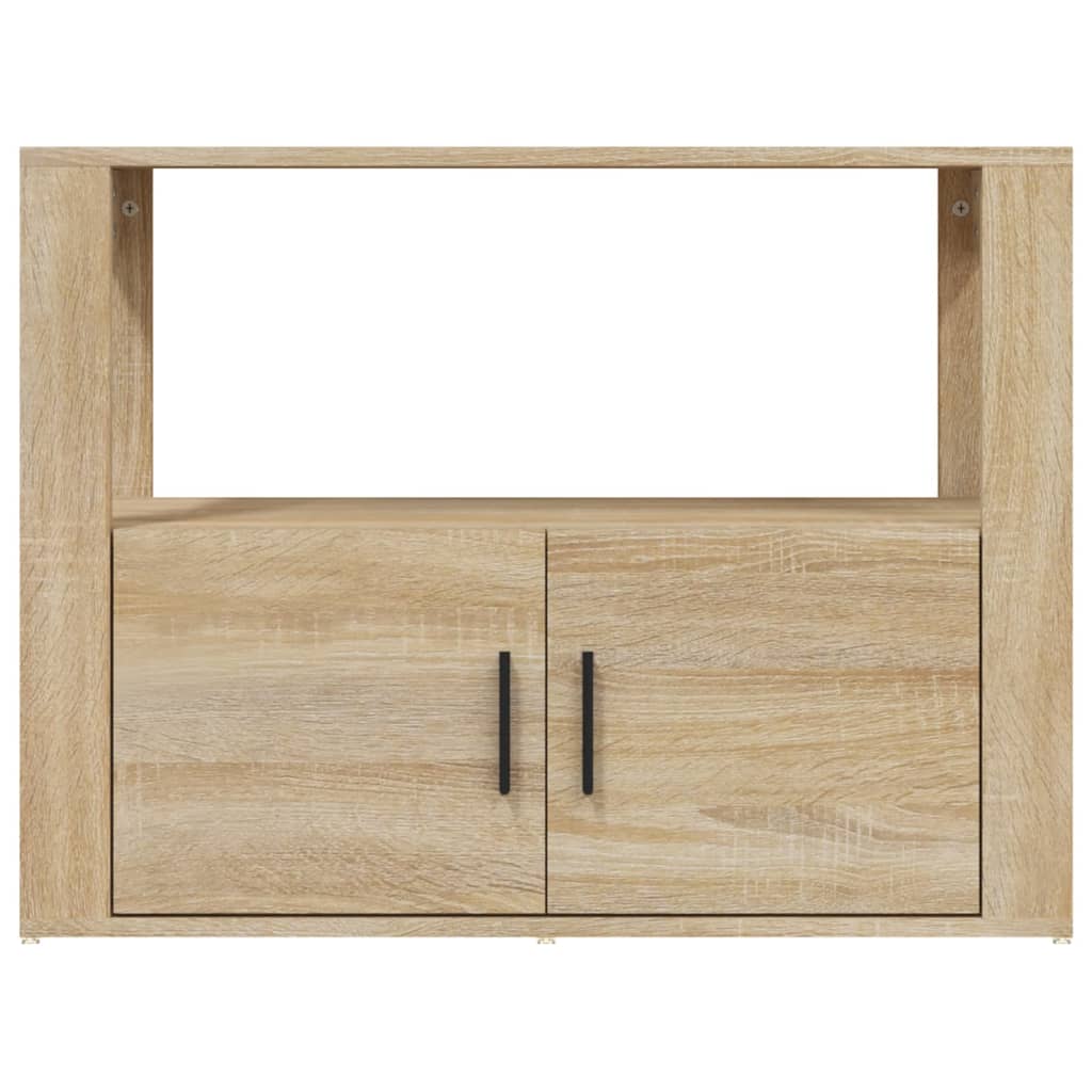 vidaXL Szafka, dąb sonoma, 80x30x60 cm, materiał drewnopochodny