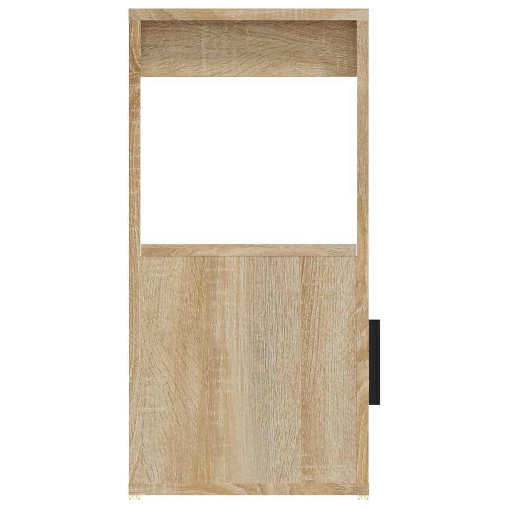 vidaXL Szafka, dąb sonoma, 80x30x60 cm, materiał drewnopochodny