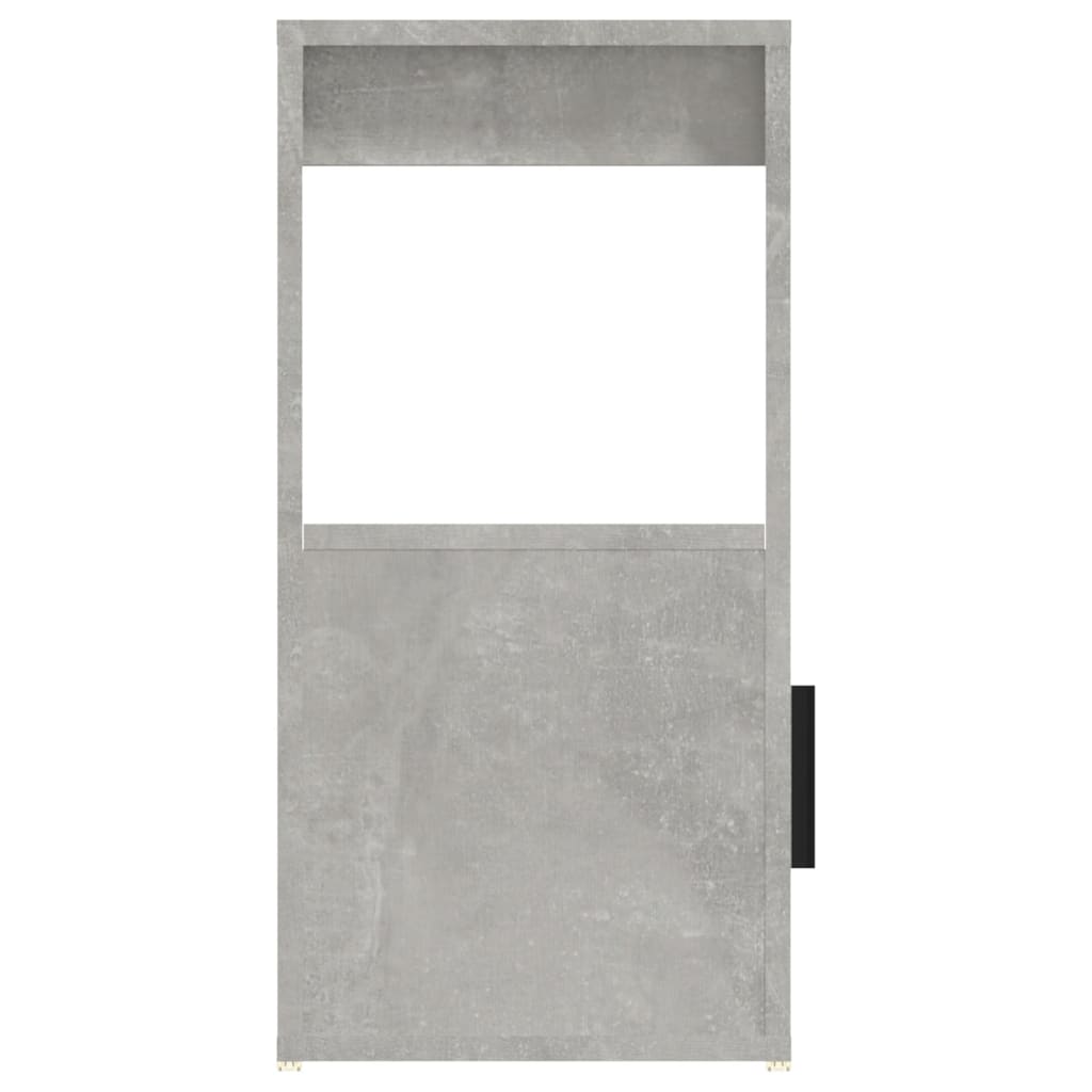 vidaXL Szafka, szarość betonu, 80x30x60 cm, materiał drewnopochodny