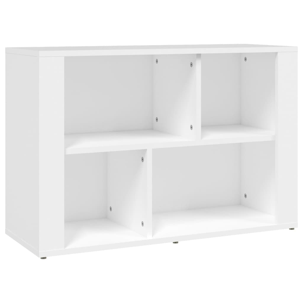 vidaXL Komoda, biała, 80x30x54 cm, materiał drewnopochodny