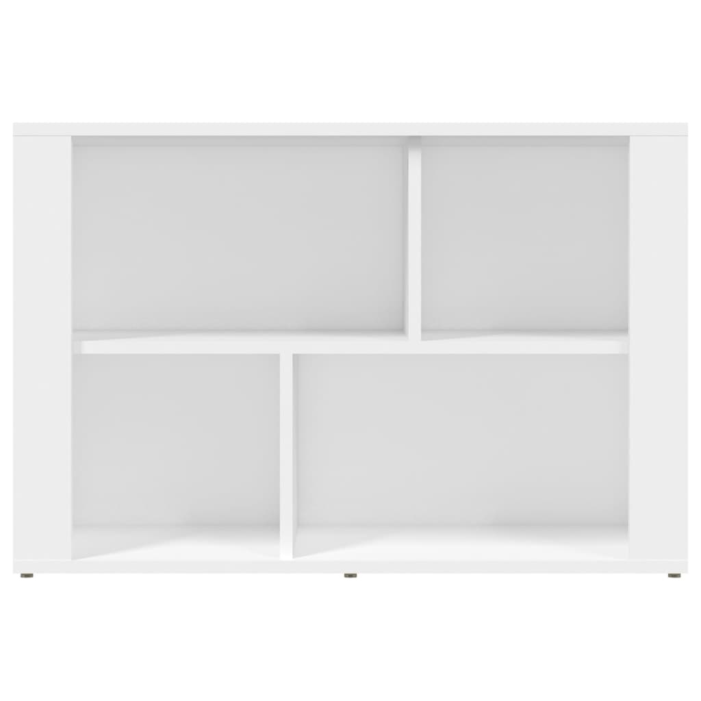 vidaXL Komoda, biała, 80x30x54 cm, materiał drewnopochodny