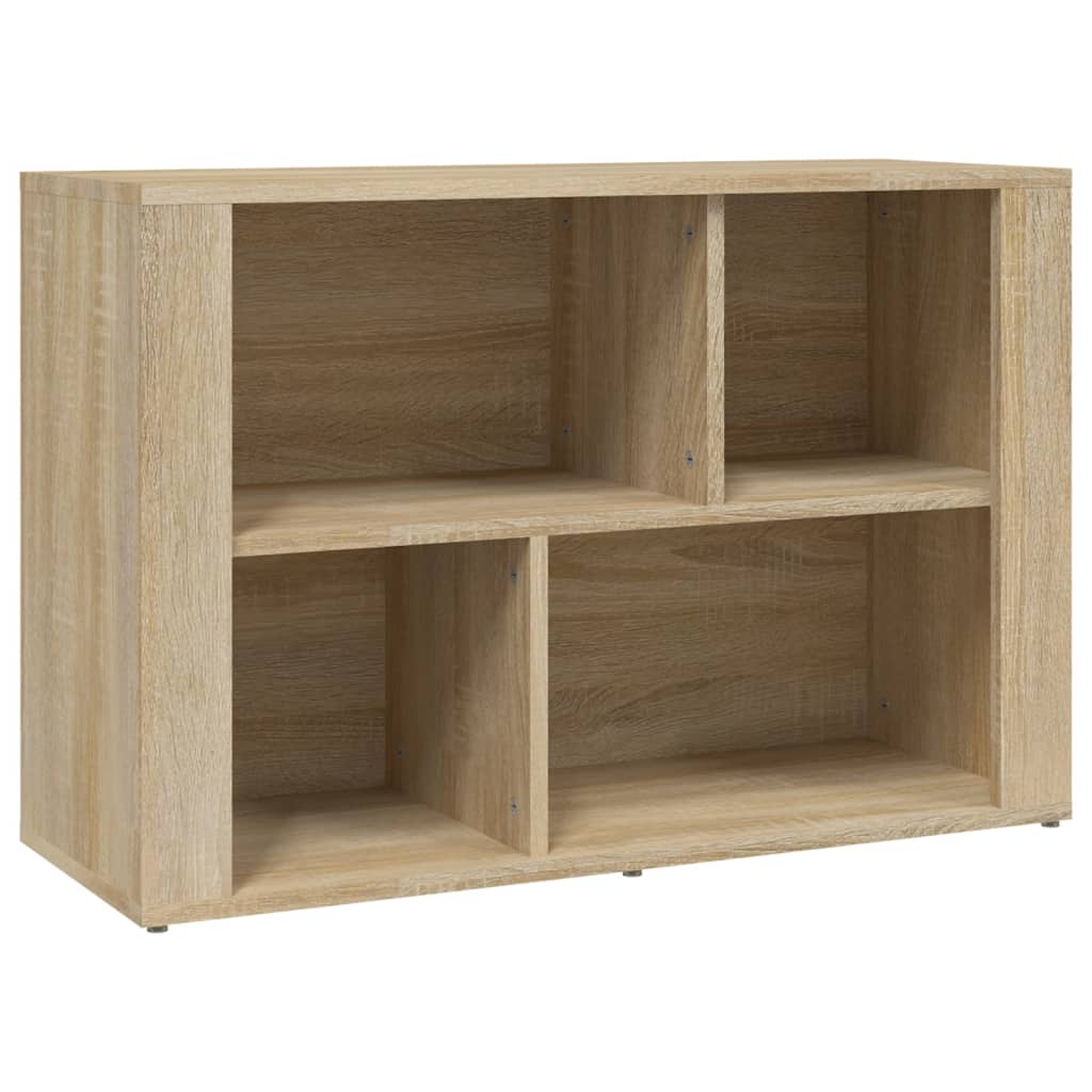 vidaXL Szafka, dąb sonoma, 80x30x54 cm, materiał drewnopochodny