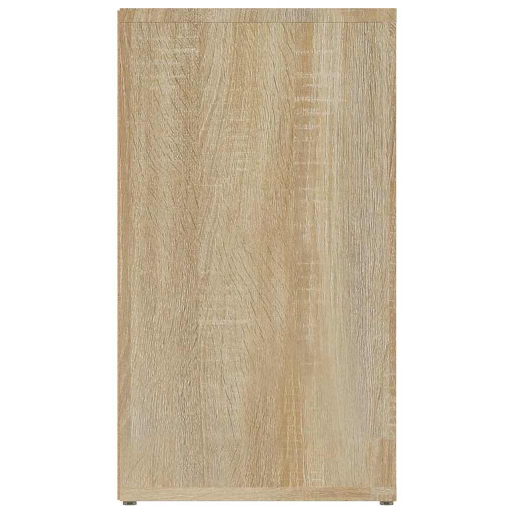 vidaXL Szafka, dąb sonoma, 80x30x54 cm, materiał drewnopochodny