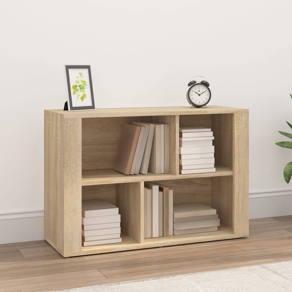 vidaXL Szafka, dąb sonoma, 80x30x54 cm, materiał drewnopochodny