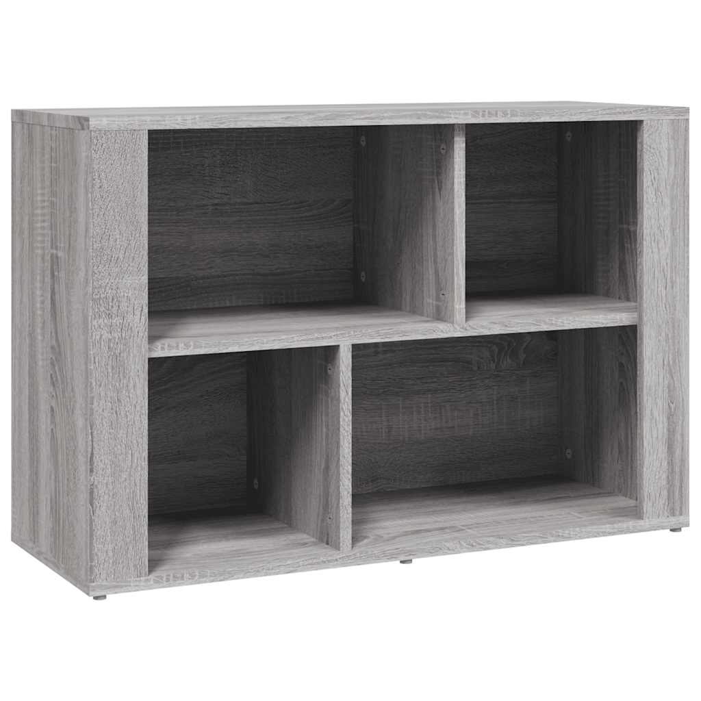 vidaXL Szafka, szary dąb sonoma, 80x30x54 cm, materiał drewnopochodny