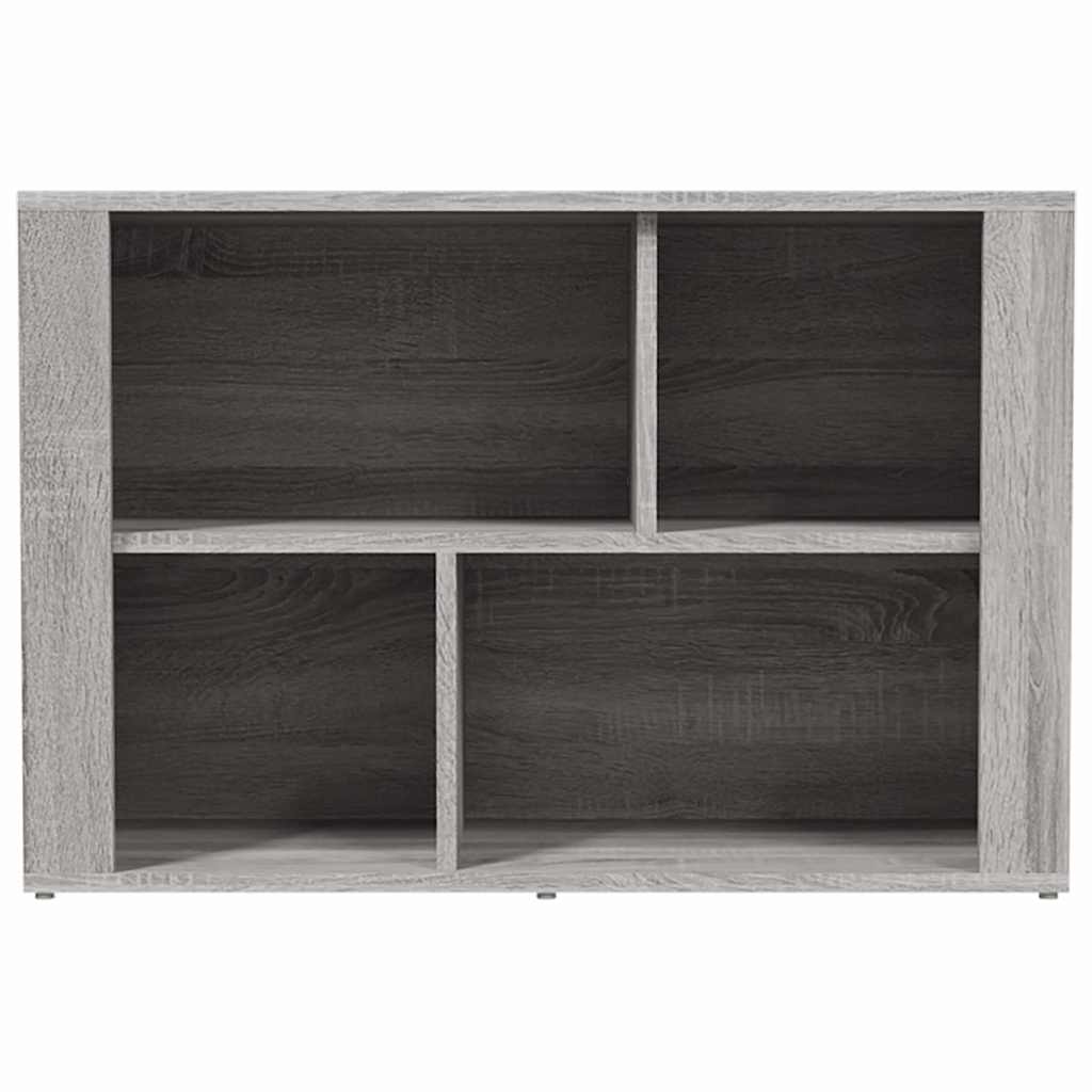 vidaXL Szafka, szary dąb sonoma, 80x30x54 cm, materiał drewnopochodny
