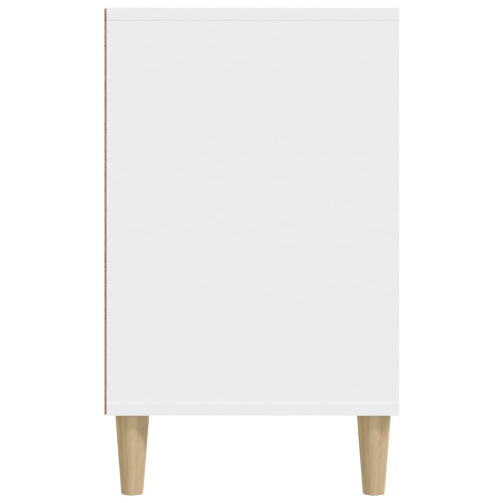 vidaXL Półka na buty, biała, 102x36x60 cm, materiał drewnopochodny