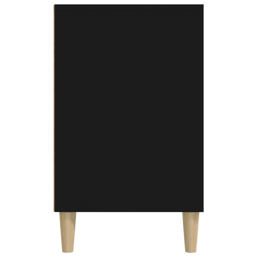 vidaXL Szafka na buty, czarna, 102x36x60 cm, materiał drewnopochodny