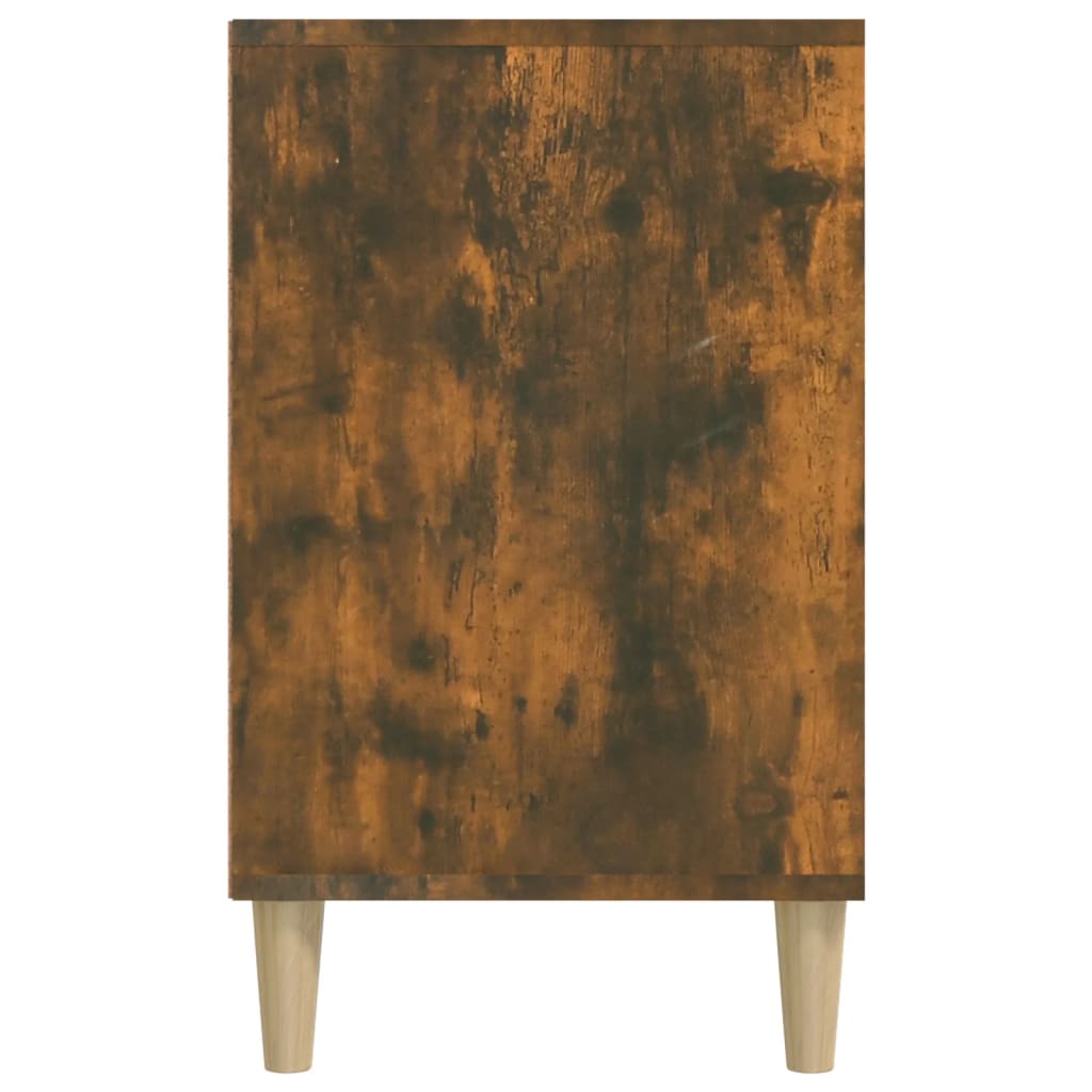 vidaXL Półka na buty, przydymiony dąb, 102x36x60 cm