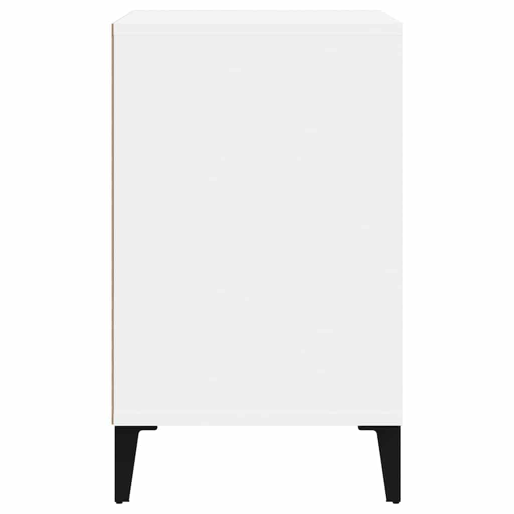 vidaXL Półka na buty, biała, 102x36x60 cm, materiał drewnopochodny