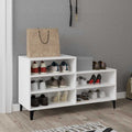 vidaXL Półka na buty, biała, 102x36x60 cm, materiał drewnopochodny