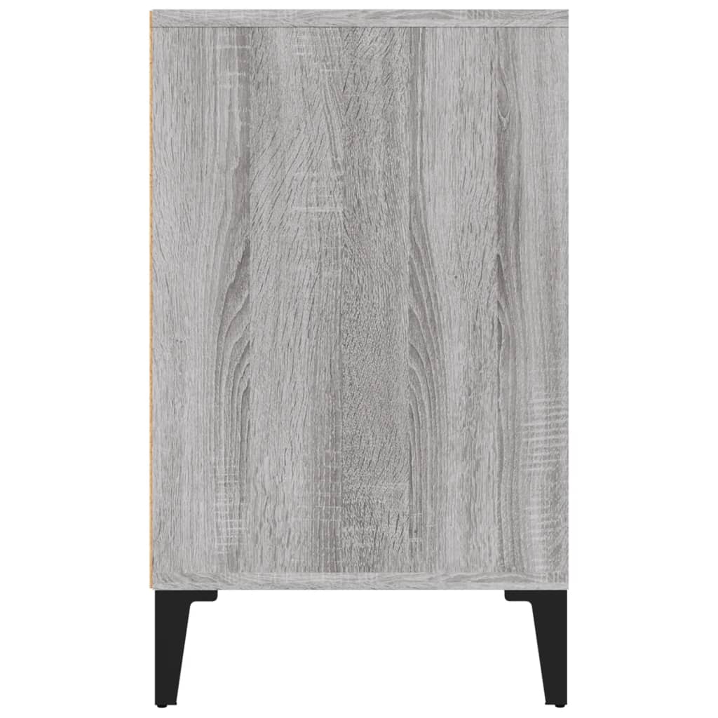 vidaXL Szafka na buty, szary dąb sonoma, 102x36x60 cm