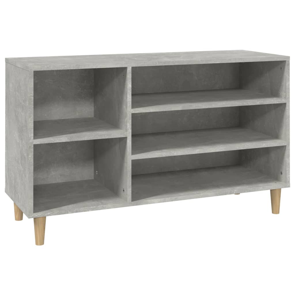 vidaXL Szafka na buty, szarość betonu, 102x36x60 cm