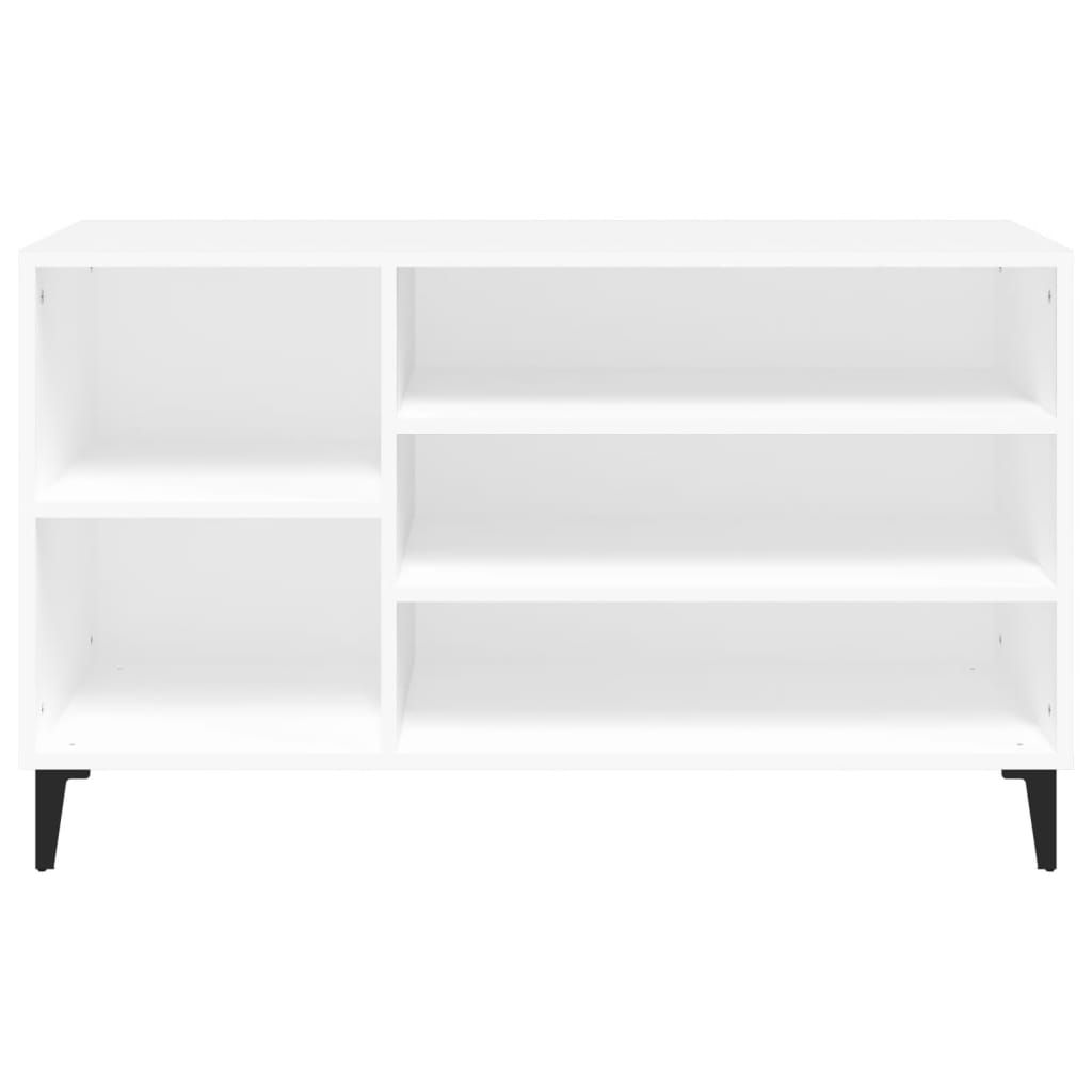 vidaXL Półka na buty, biała, 102x36x60 cm, materiał drewnopochodny