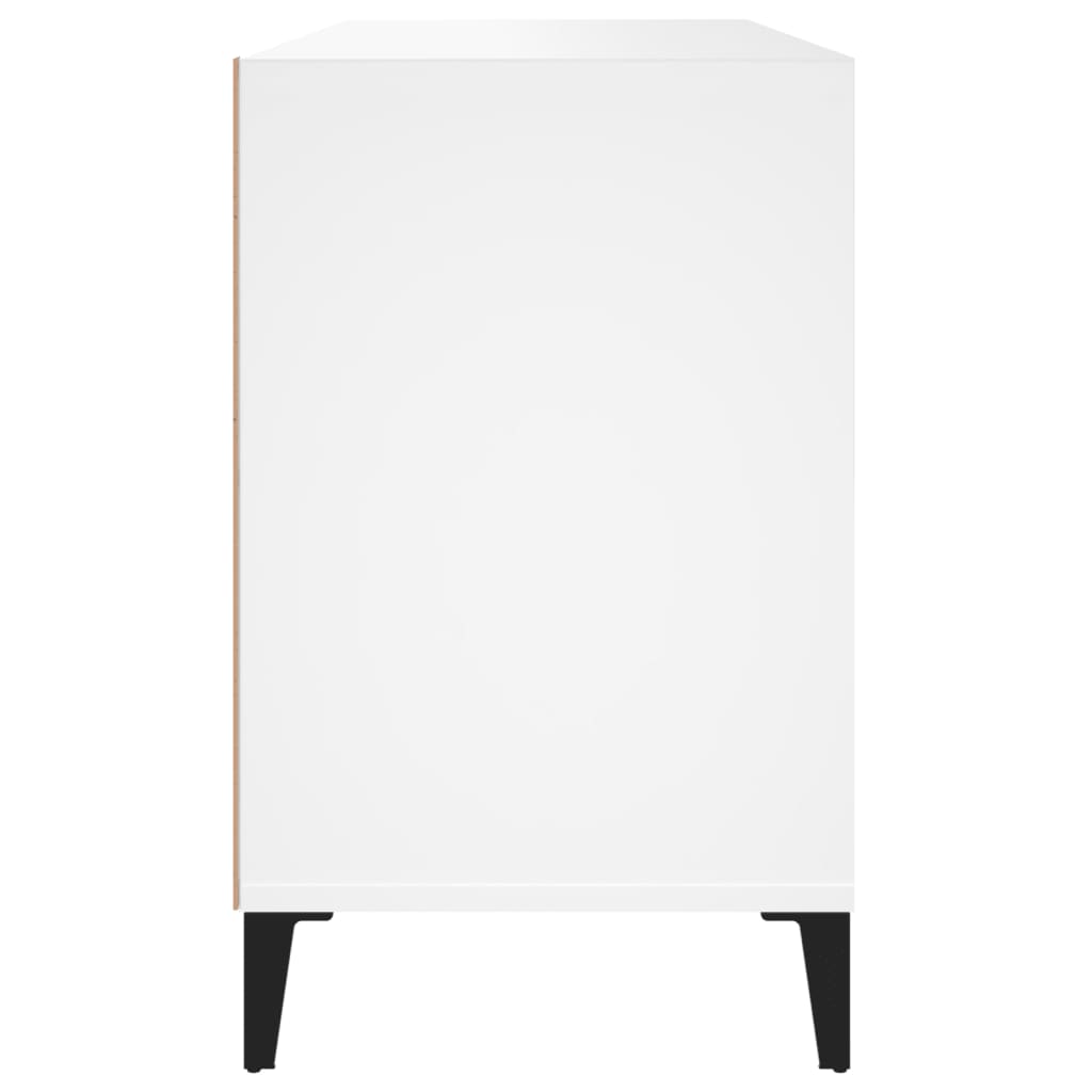 vidaXL Półka na buty, biała, 102x36x60 cm, materiał drewnopochodny