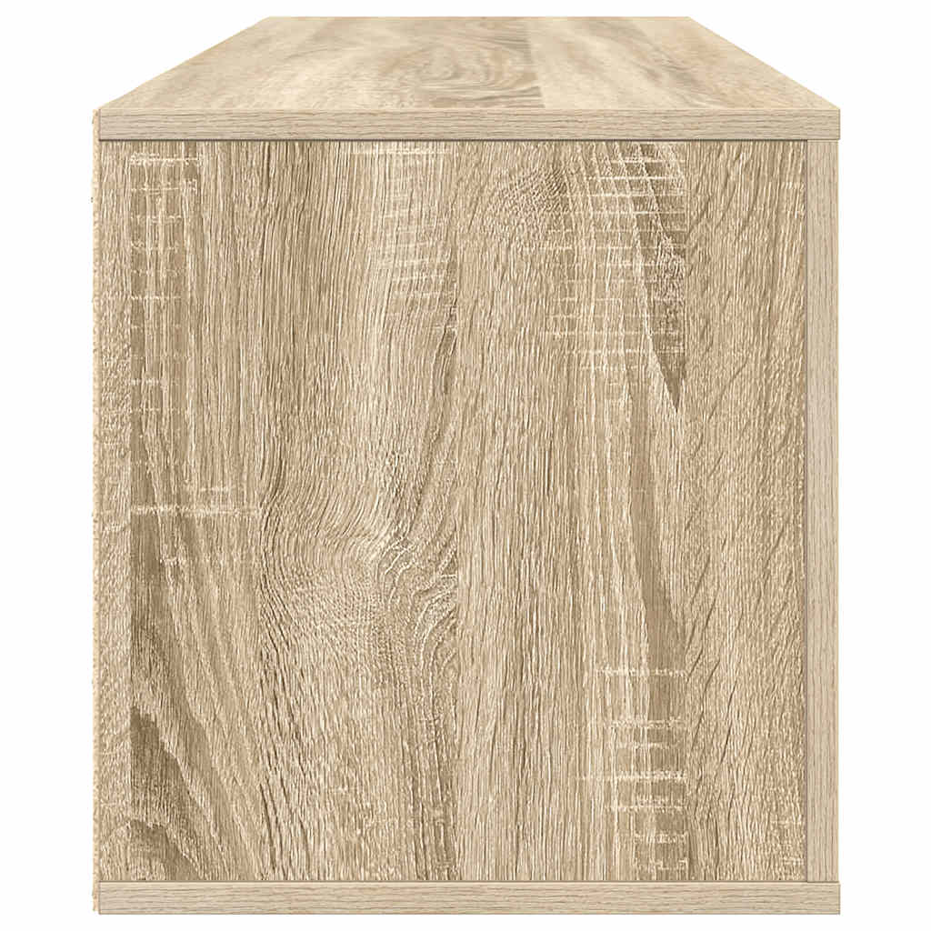 vidaXL Szafka na buty, ścienna, dąb sonoma, 100x35x38 cm