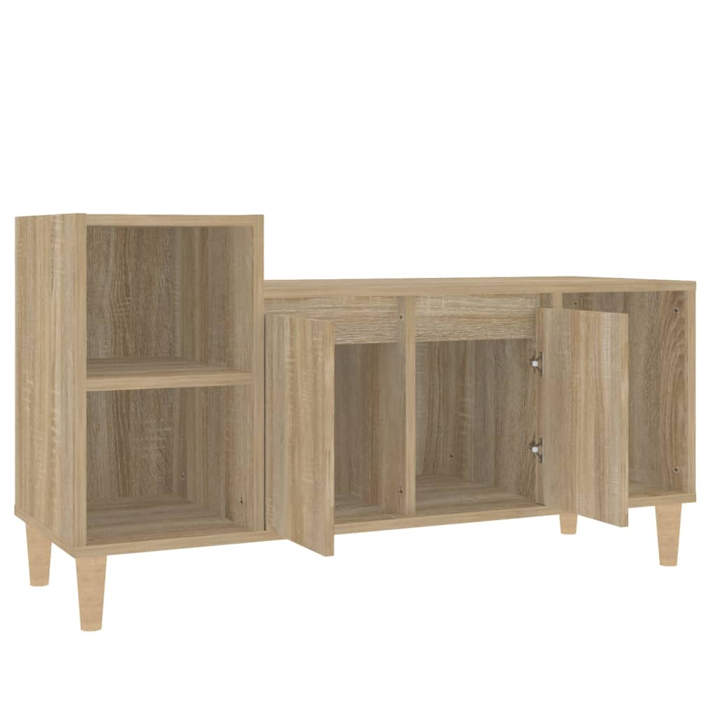 vidaXL Szafka pod telewizor, dąb sonoma, 100x35x55 cm