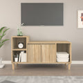 vidaXL Szafka pod telewizor, dąb sonoma, 100x35x55 cm