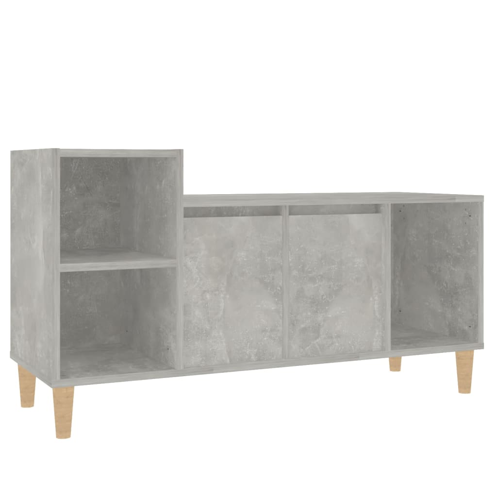 vidaXL Szafka pod TV, szarość betonu, 100x35x55 cm
