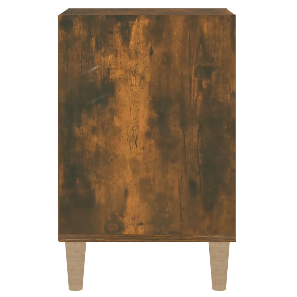 vidaXL Szafka pod telewizor, przydymiony dąb, 100x35x55 cm