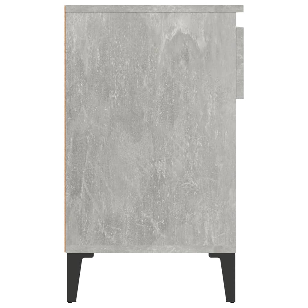 vidaXL Szafka na buty, szarość betonu, 102x36x60 cm