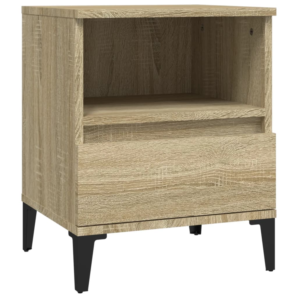vidaXL Szafka nocna, dąb sonoma, 40x35x50 cm