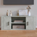 vidaXL Szafka pod TV, szarość betonu, 100x35x40 cm