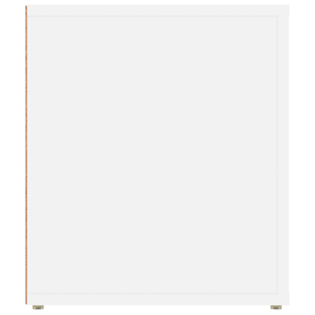 vidaXL Szafka pod TV, biała, 100x35x40 cm, materiał drewnopochodny